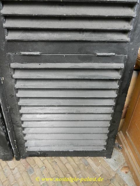 Lamellentüren Flügeltüren Antik 1920 Massivholz