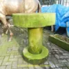 Gartentisch Tisch Sandstein Ø 0,85 m
