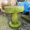 Gartentisch Tisch Sandstein Ø 0,85 m