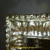 Spiegel Wandspiegel 1,10 m Silber