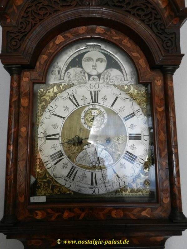 Standuhr Uhr Harman Huyslandt Amsterdam 1760 Nussbaum