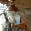 Außenlampe Wandlampe Laterne Ø 0,40 m Kupfer Messing