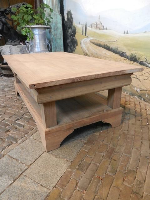 Couchtisch Teakholz 1,40 m x 0,80 m