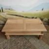 Couchtisch Teakholz 1,40 m x 0,80 m