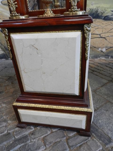 Säule Konsole Pilar mit Marmorplatte 1,10 m