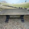 Couchtisch Landhausstil Schwarz 1,20 m x 0,80 m
