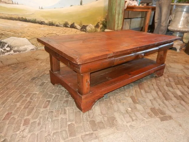 Couchtisch Teakholz 1,40 m x 0,79 m