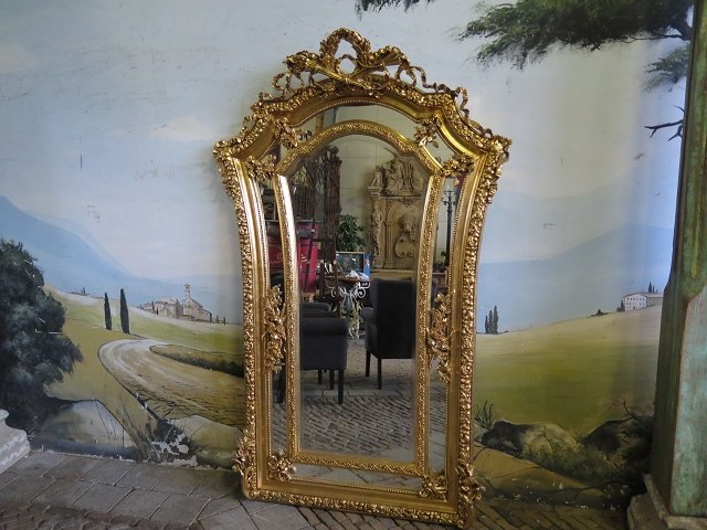 Spiegel Wandspiegel Barock Gold 1,28 m x 2,04 m