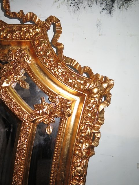 Spiegel Wandspiegel Barock Gold 1,28 m x 2,04 m