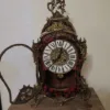 Boulle Tischuhr Jugendstil 1920 Messing