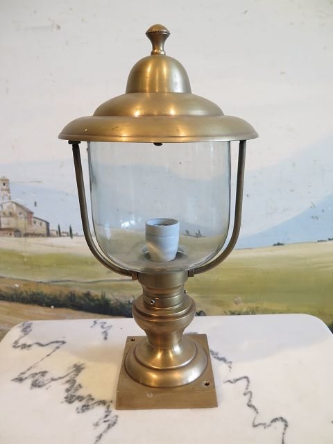 Gartenlampe Lampe Messing 0,48 m