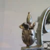 Hängelampe Lampe Silber 1,20 m