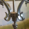 Hängelampe Lampe Silber 1,20 m