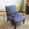 Sessel Braun-Blau