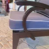Sessel Braun-Blau