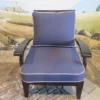 Sessel Braun-Blau