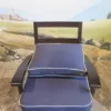 Sessel Braun-Blau