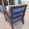 Sessel Braun-Blau