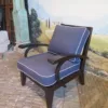 Sessel Braun-Blau