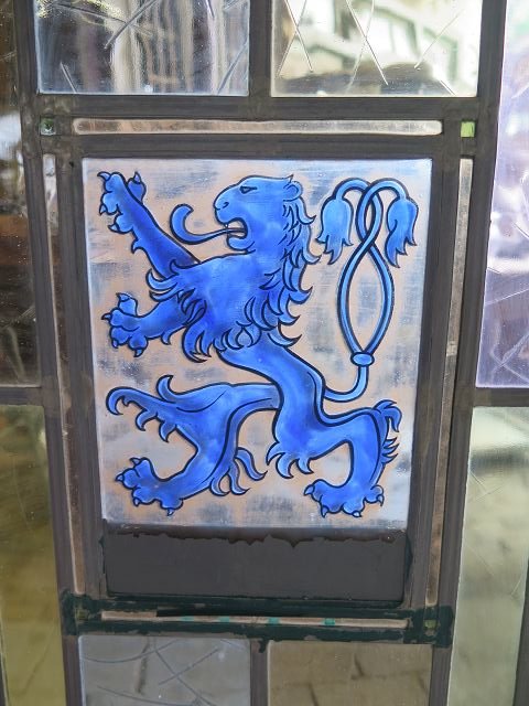 Fenster Bleiverglasung Jugendstil 1900