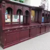 Queen Bar Theke Mahagoni 5,00 m