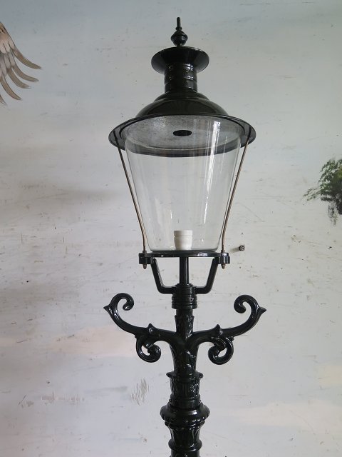 Laterne Gartenlampe Grün 2,60 m