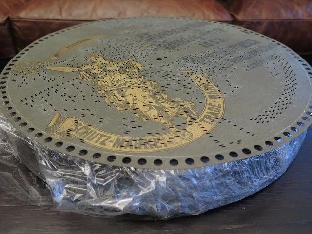 Spieluhr Polyphon Gründerzeit 1890 Nussbaum