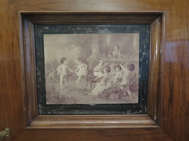 Spieluhr Polyphon Gründerzeit 1890 Nussbaum