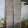 Lamellentüren Flügeltüren 1,18 m Massivholz