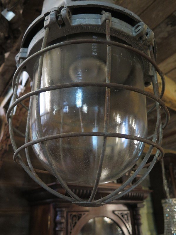 15125C Industrielampe Silber-Grau Ø 0,30 m