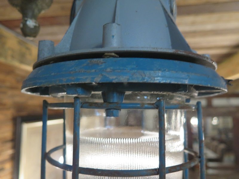 Industrielampe Blau Ø 0,24 m Metall