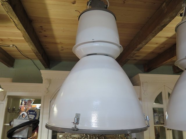 Lampe Industrielampe Weiß Ø 0,53 m
