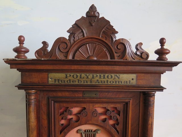 Spieluhr Polyphon Gründerzeit 1880 Nussbaum