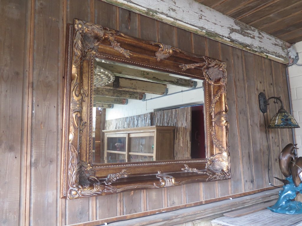 Spiegel Wandspiegel Barockstil 1,20 m x 0,90 m