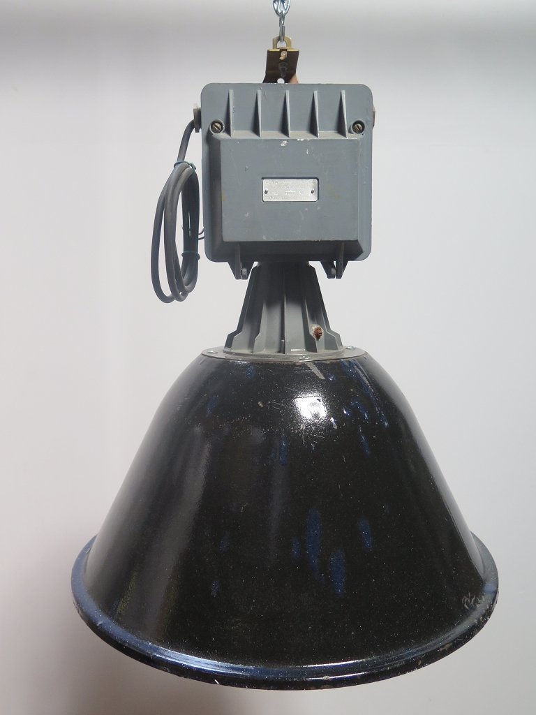 Lampe Industrielampe Schwarz Ø 0,57 m