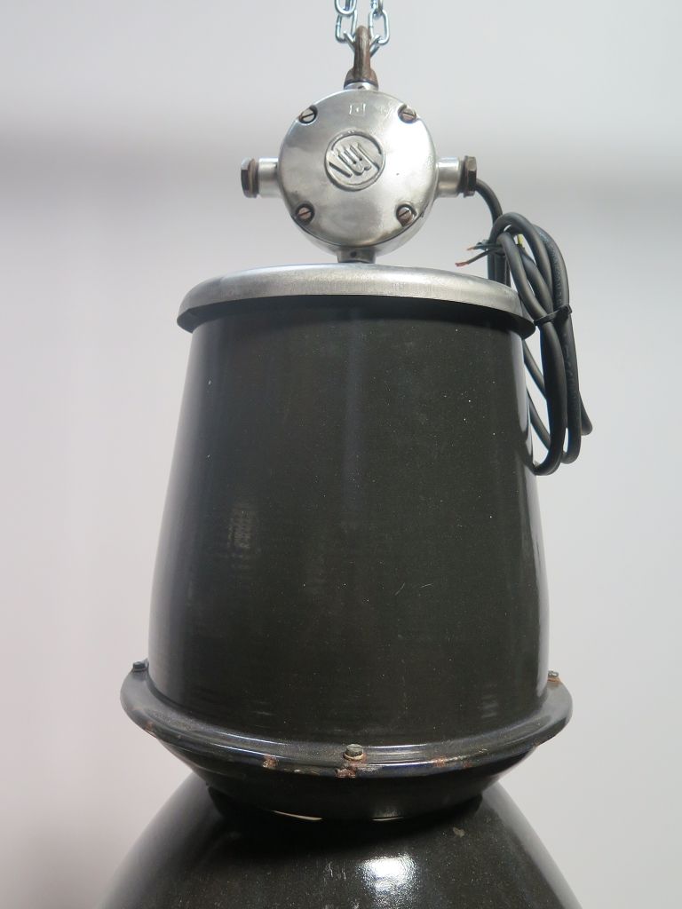 Lampe Industrielampe Schwarz Ø 0,34 m