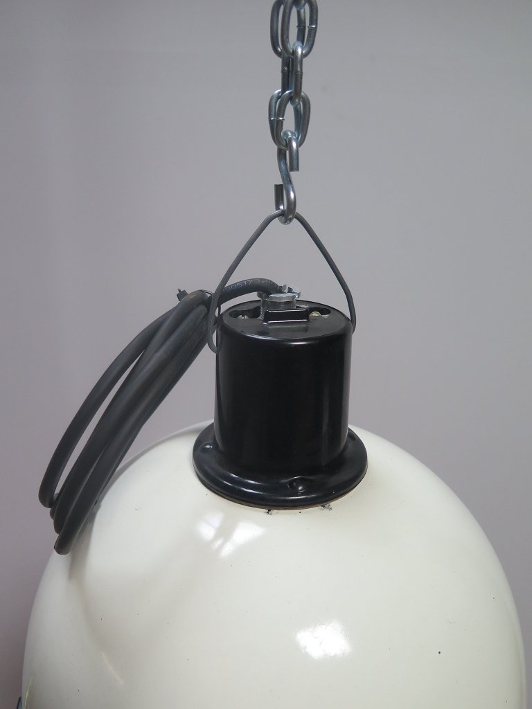 Lampe Industrielampe Weiß Ø 0,35 m