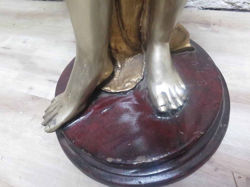Skulptur Dekoration Frau Bronze 1,60 m