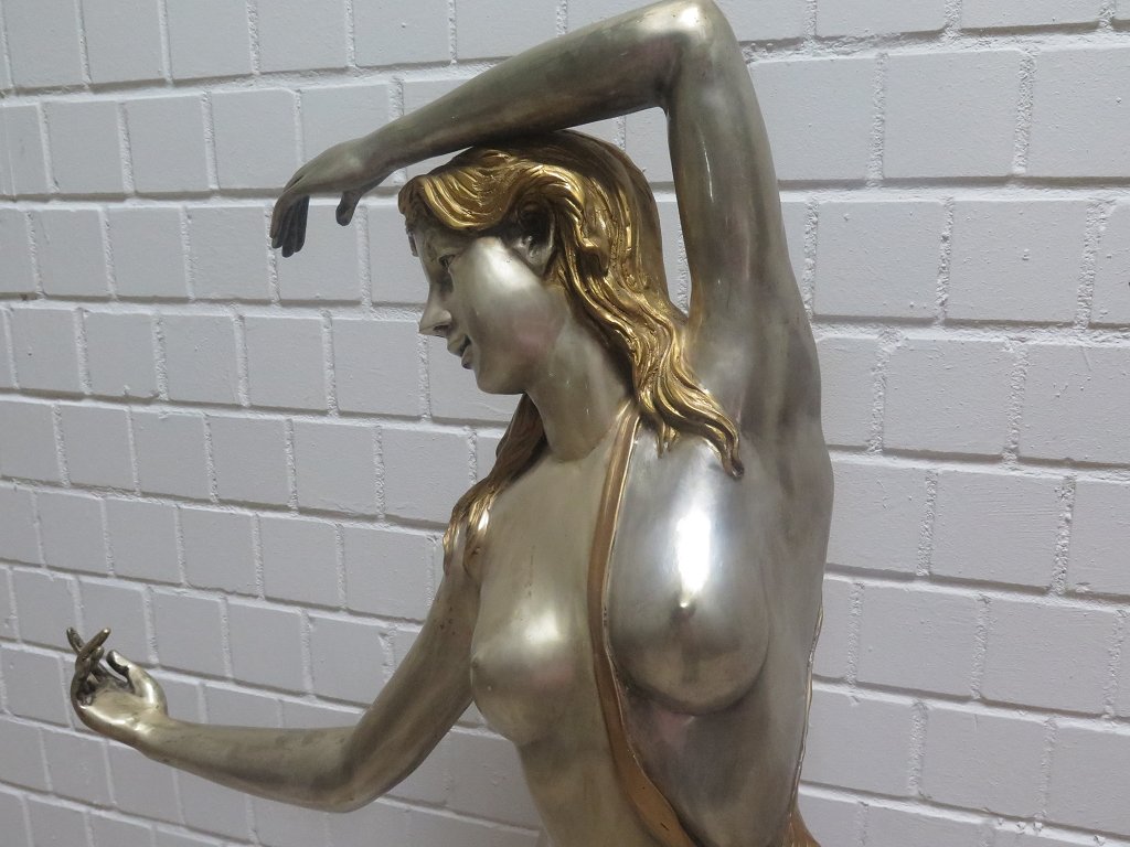 Skulptur Dekoration Frau Bronze 1,60 m