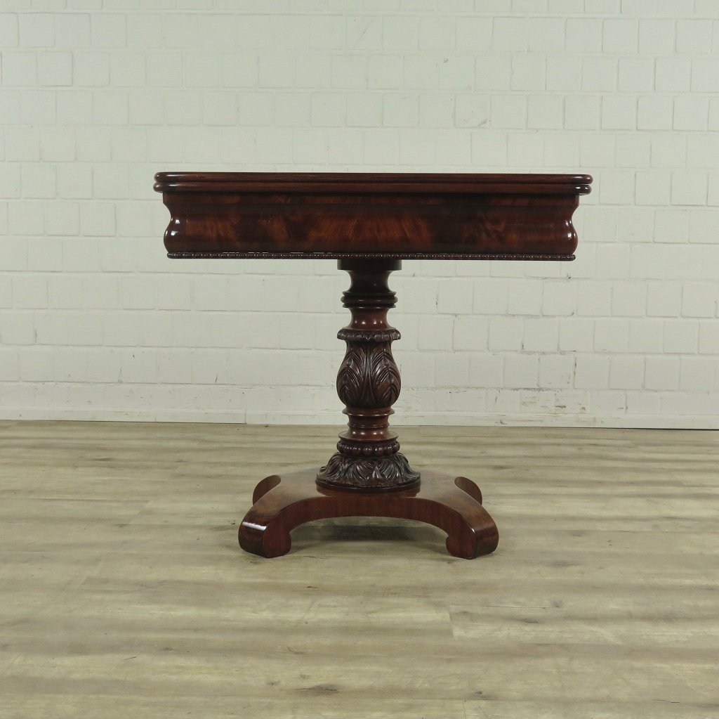 Klapptisch Spieltisch Biedermeier 1860