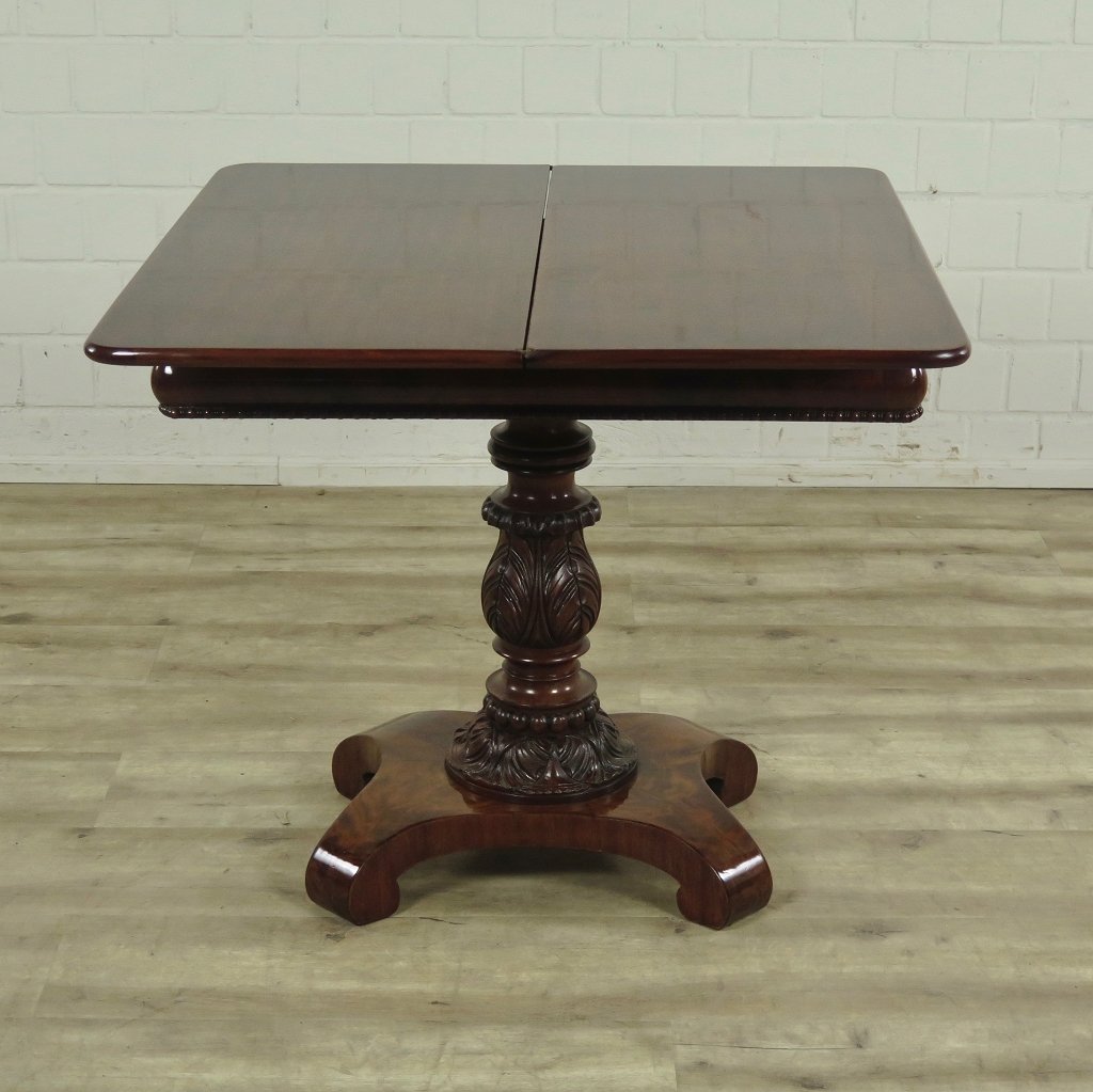 Klapptisch Spieltisch Biedermeier 1860