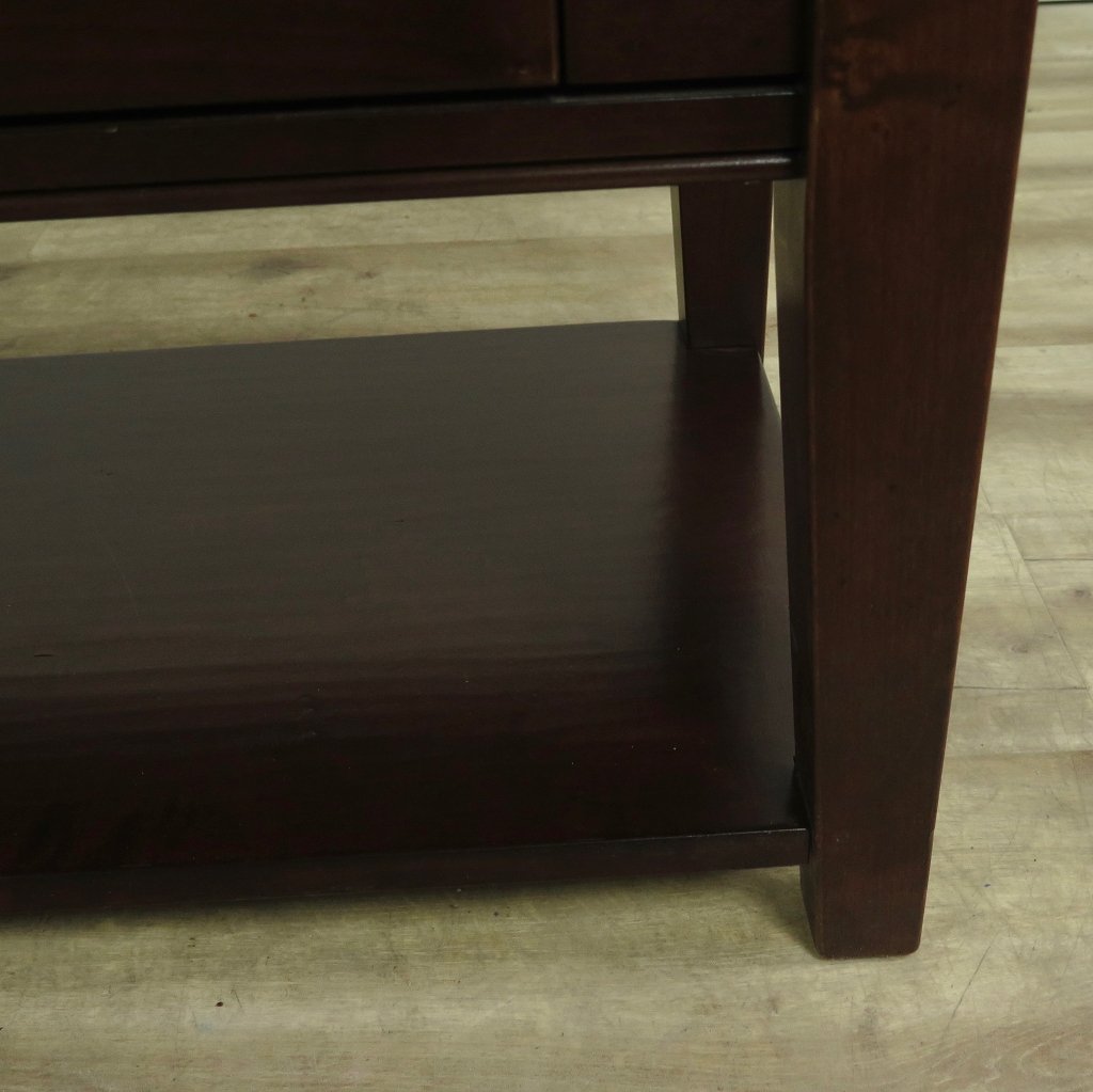 Wandtisch Teakholz 1,40 m