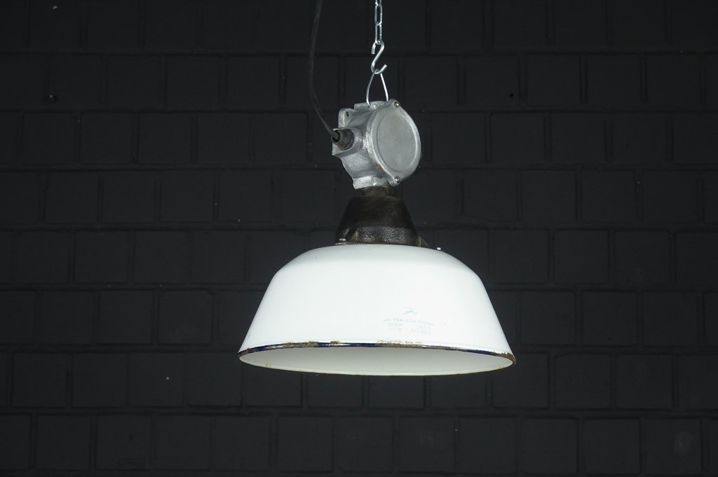 17106a Industrielampe Hängelampe Weiß Ø 0,36 m