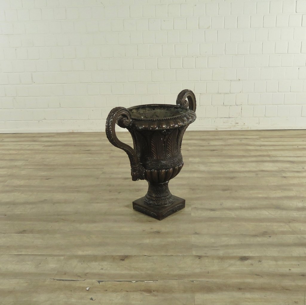 Blumenkübel Vase Bronze 0,75 m
