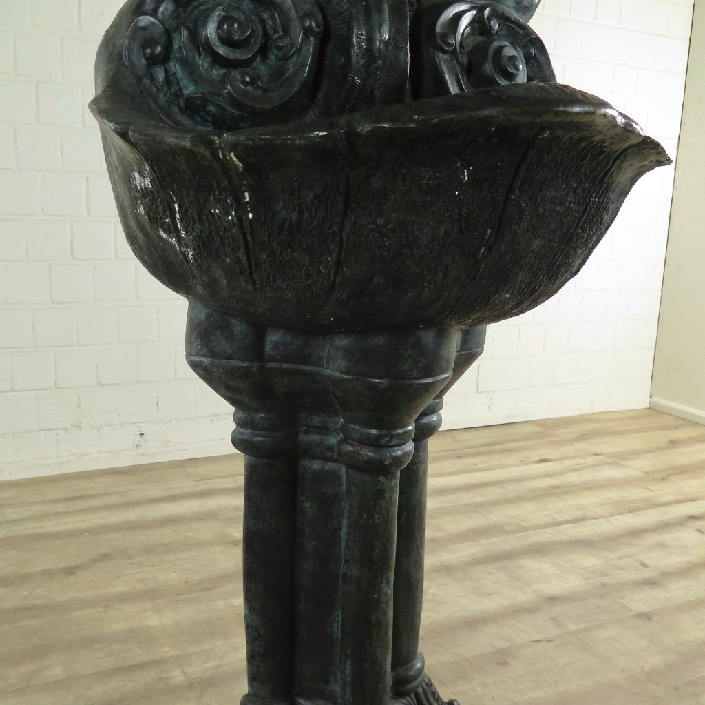 Wasserspeier Wandbrunnen Bronze 1,90 m