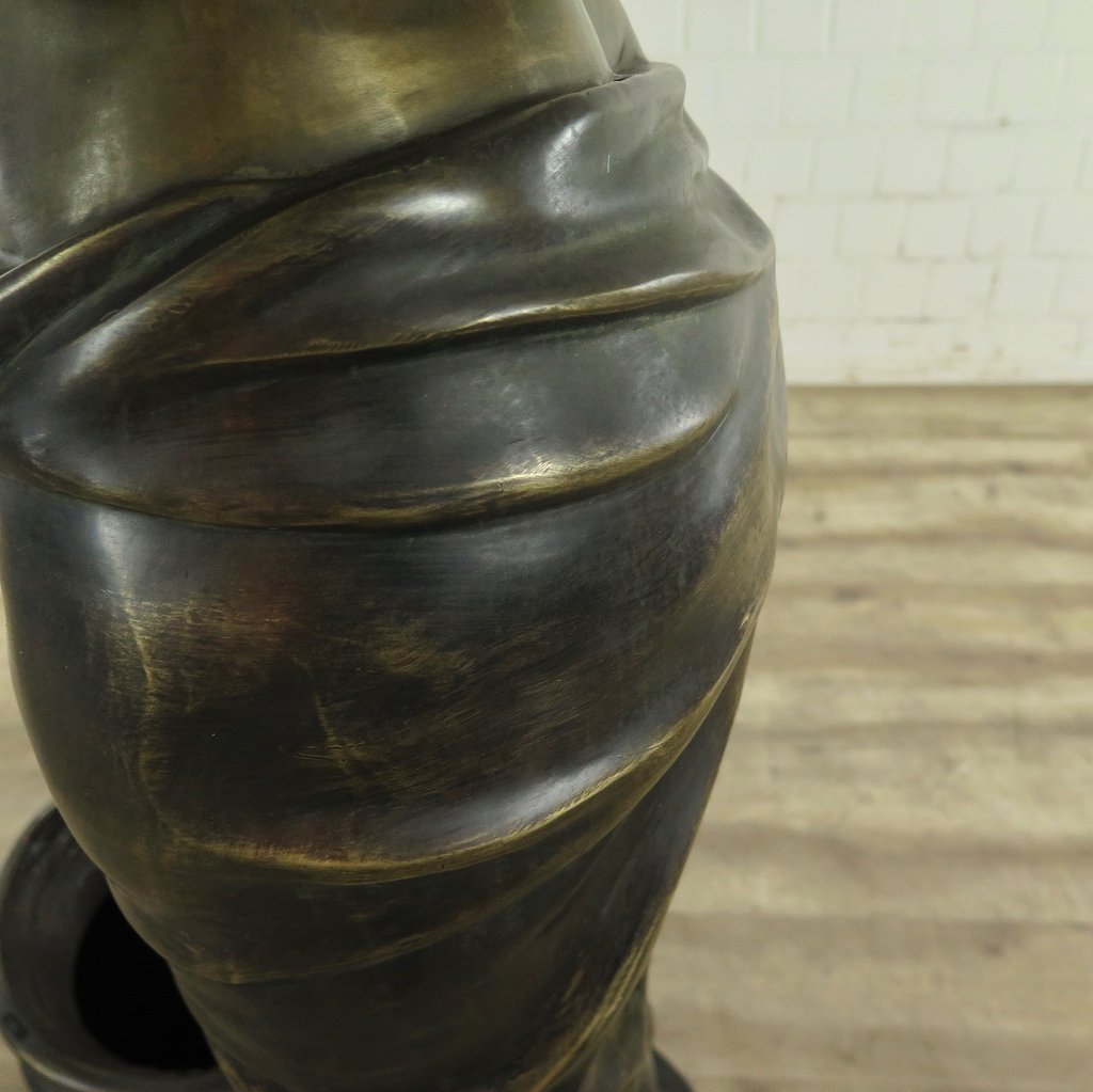 Wasserspeier Frau Bronze 1,95 m