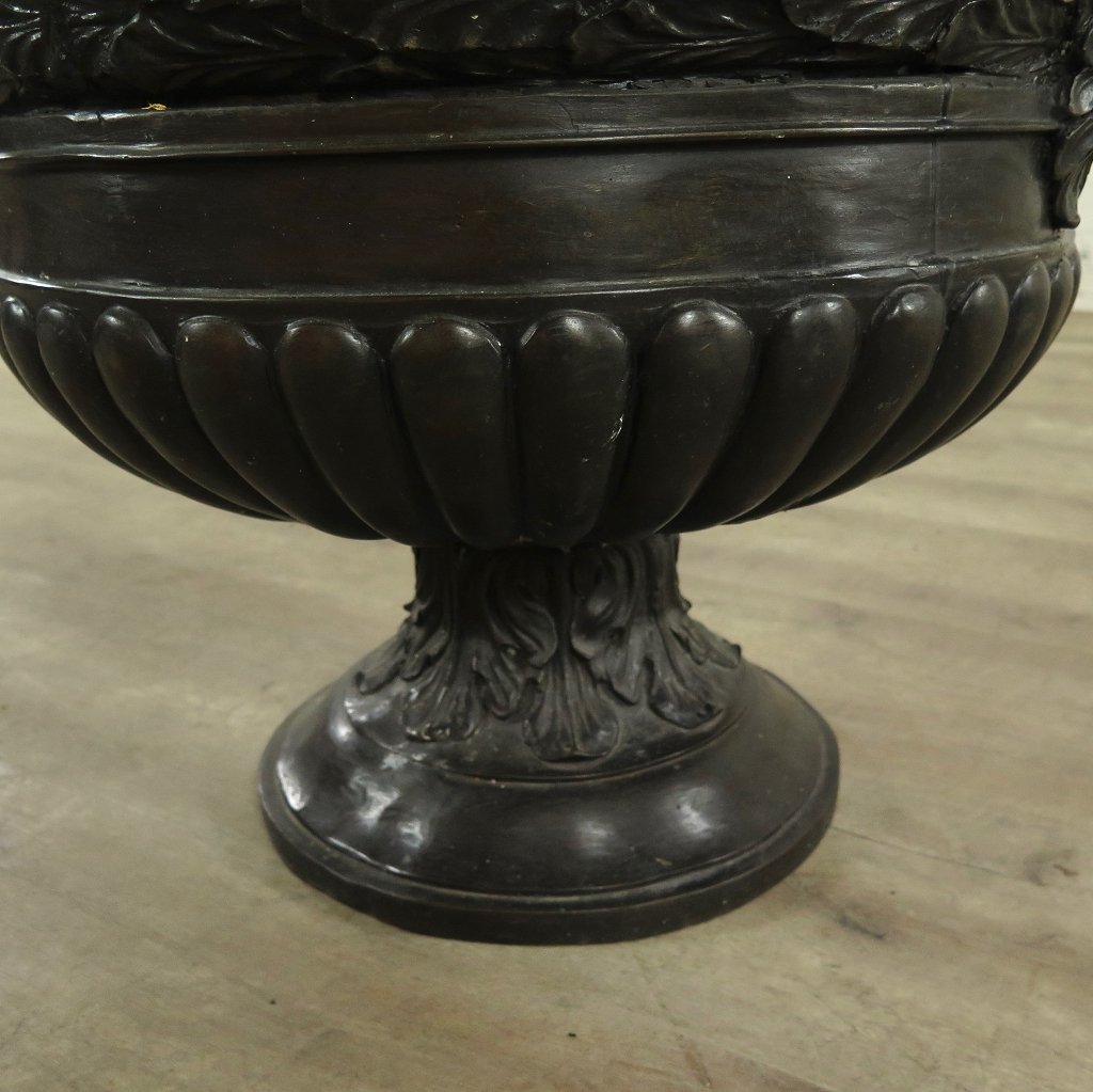 Blumenkübel Vase Bronze 0,76 m
