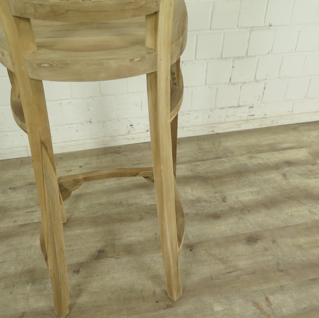 Barhocker Barstuhl Teakholz
