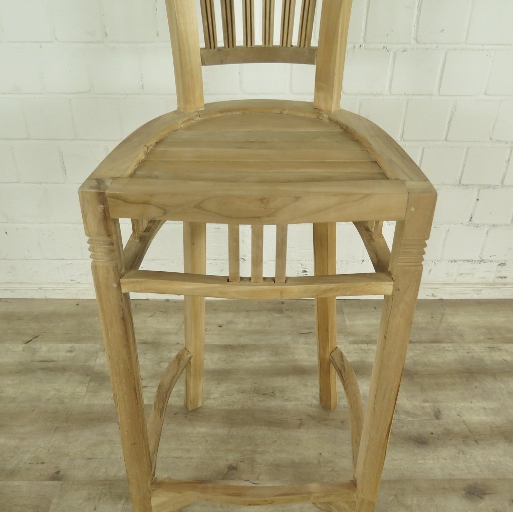 Barhocker Barstuhl Teakholz