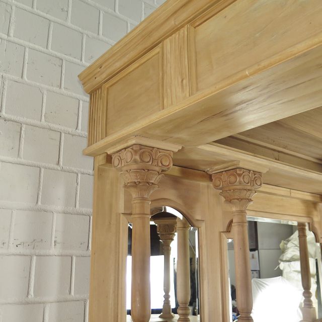 Hausbar Theke Mahagoni 2,06 m